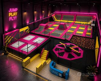 Trampoline Park su misura 100% Fabbrica Italiana