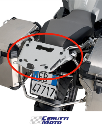 Piastra portapacchi monokey Bmw r 1200-1250 gs Adv