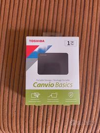 Hard Disk esterno Toshiba Canvio Basics 1TB NUOVO