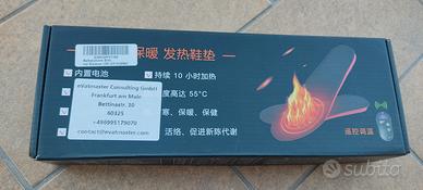 solette scarpe riscaldabili 