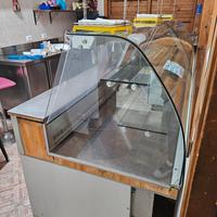 bancone alimentare refrigerato per esposizione ali