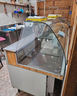 bancone alimentare refrigerato per esposizione ali