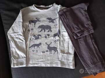 Pigiama lungo bambino cotone