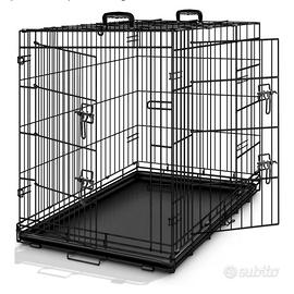 Kennel Gabbia Pieghevole per Cani e Gatti XXL
