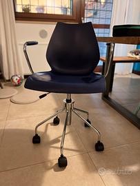 Sedia studio Design con ruote