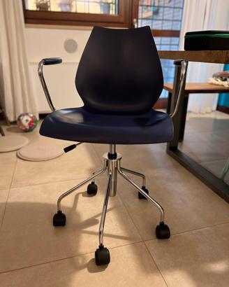 Sedia studio Design con ruote