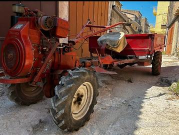 MOTOZAPPA BRUMI CON RIMORCHIO