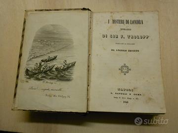 Romanzo 6 volumi I misteri di Londra di Trollop 18