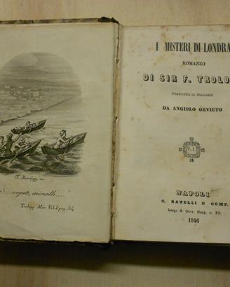 Romanzo 6 volumi I misteri di Londra di Trollop 18
