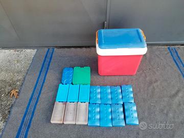 Frigo portatile 24 litri Giostile + 16 ghiaccini