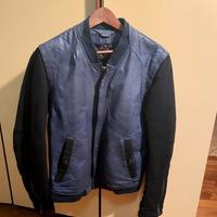 Just Cavalli pelle e lana taglia 48 blu