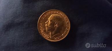 sterlina oro britannica 