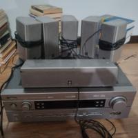 Amplificatore Yamaha RX  v440 RDS, con 7 casse
