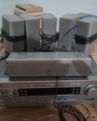 Amplificatore Yamaha RX  v440 RDS, con 7 casse