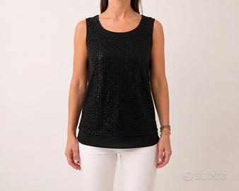 Canotta Intimissimi nera elegante  taglia S/M