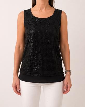 Canotta Intimissimi nera elegante  taglia S/M