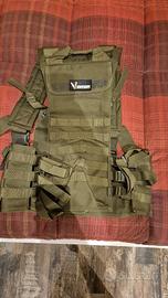 gilet tattico softair (verde)