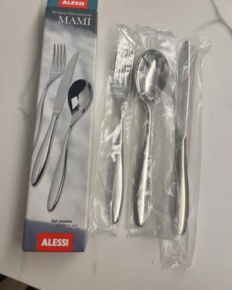 Set 3 posate Alessi serie Mami