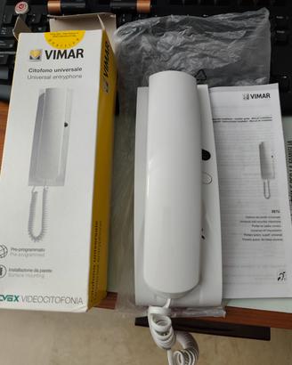 VIMAR 887U Citofono universale da parete bianco 