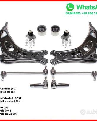 Kit 10 Bracci Anteriori Seat Cordoba 6L VW Fox 5Z