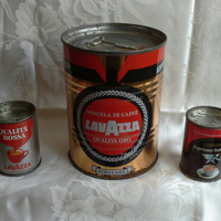 Barattoli di latta caffè Lavazza