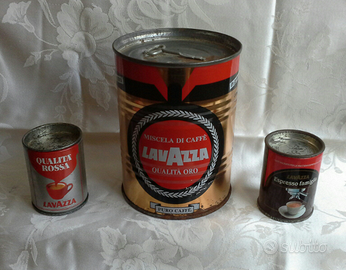 Barattoli di latta caffè Lavazza