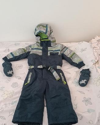 tuta sci bimbi 2/3 anni