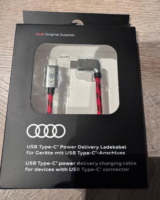 audi cavo di ricarica type c-usb nuovo