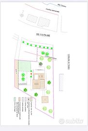 Lotto di terreno con progetto approvato