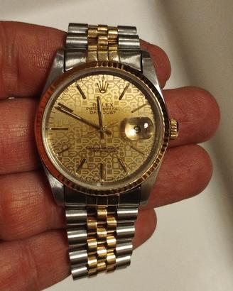 rolex datejust pro 18kt