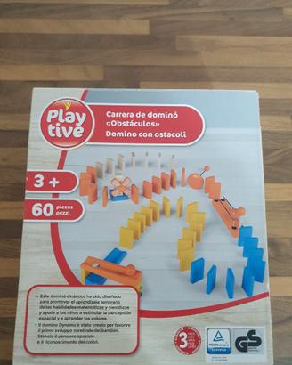 Giochino Domino con ostacoli playtive