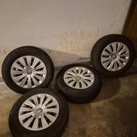 Cerchi e gomme 15 pollici Volkswagen Golf 7