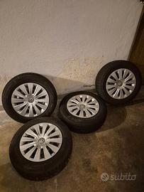 Cerchi e gomme 15 pollici Volkswagen Golf 7