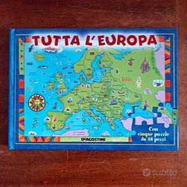 PUZZLE LIBRO «TUTTA L'EUROPA»