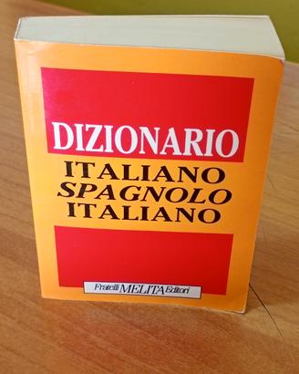 DIZIONARIO ITALIANO SPAGNOLO ITALIANO VINTAGE 