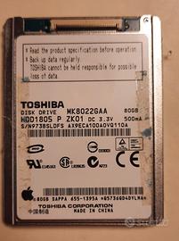 disco rigido SSD Toshiba iPod Classic 80 gb