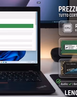 Lenovo ThinkPad L14 G1 | Ryzen 5 PRO | 40GB RAM |