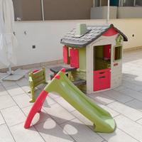 Casetta per bambini Smoby Neo Jura Lodge con scivo