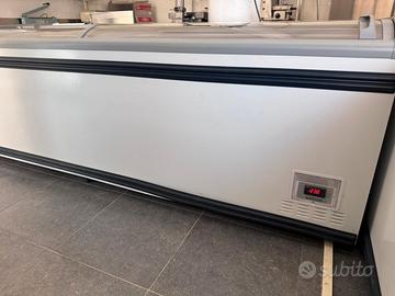 Coppia di banco frigo a temperatura negativa -22