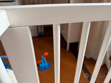 Lettino ikea gulliver con materasso