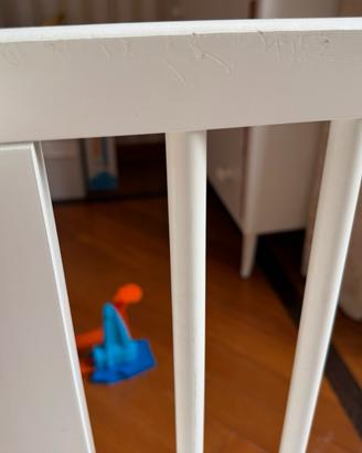 Lettino ikea gulliver con materasso