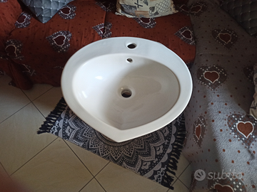 Lavabo con colonna usato