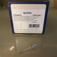 Rivetti Alluminio Cofan Ala Larga 4,8x10mm 250 pz