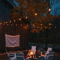 **ZOTOYI Catena Luminosa Esterno 45 m 50 Lampadine