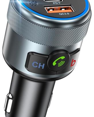 Trasmettitore FM Bluetooth 5.1 Auto
