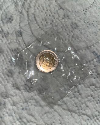 monetada 2 euro del Regno dei Paesi Bassi, regina