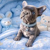 Bulldog francesi Blu