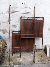 2 letti antichi ferro