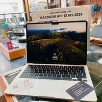 MacBook Air 13 2024 8GB RAM 256GB SSD M3