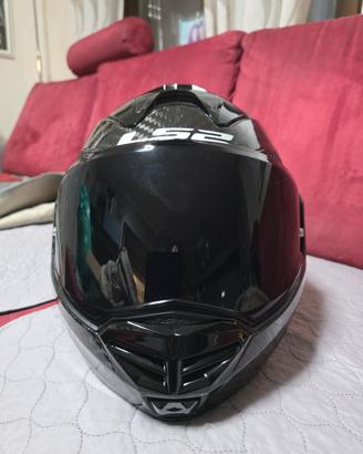 casco modular  LS2 carbonio